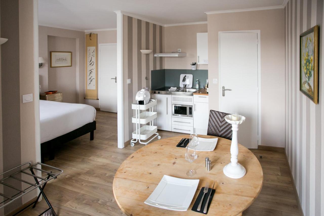 Le Cotentin Appart'Hotels & Restaurant Le Cot' Portbail Luaran gambar